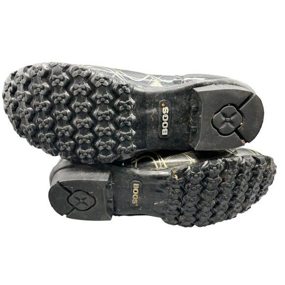 Bogs Womens Waterproof Rain Snow Boots Alex Swirlprint Sz 11 - Picture 6 of 7